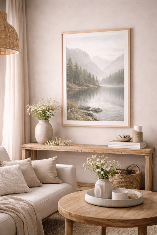 Alpine Stilness Poster