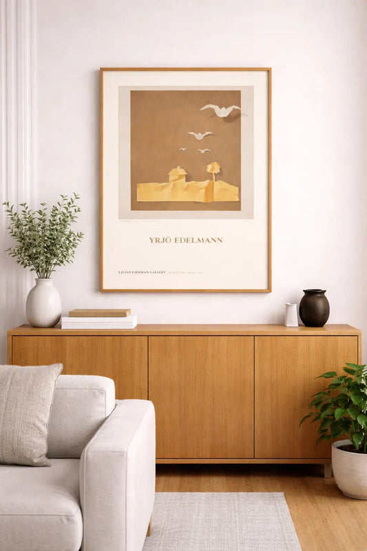 Artificial Landscape with Birds