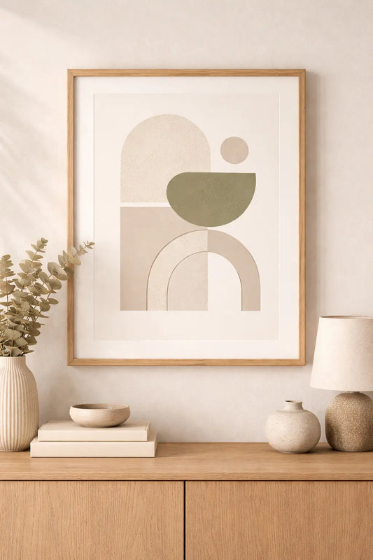 Geometric Earth Tones