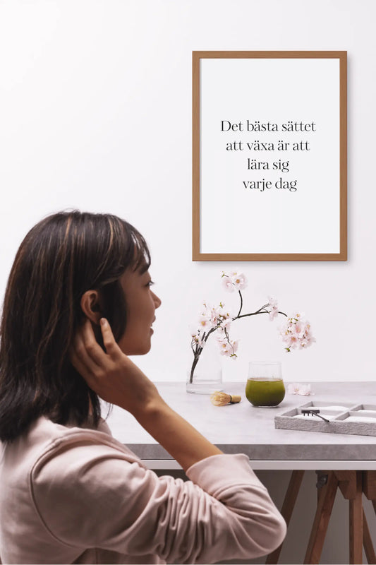 Poster - Det bästa sättet att växa