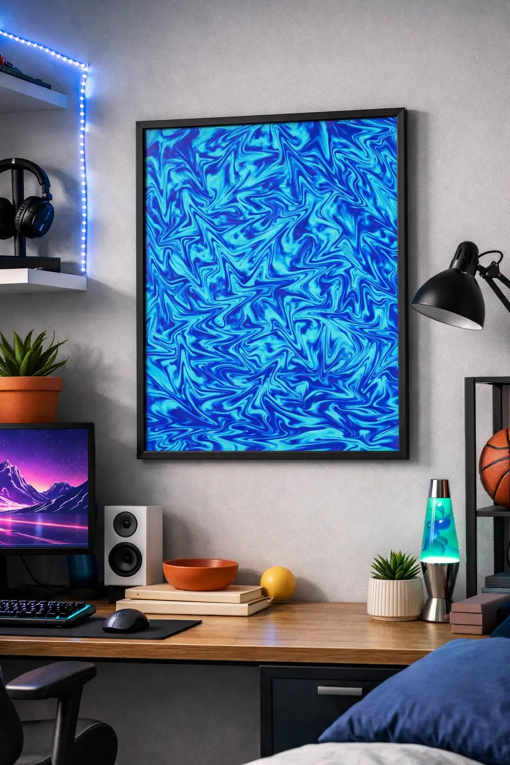 Blue Psychedelic Fluid
