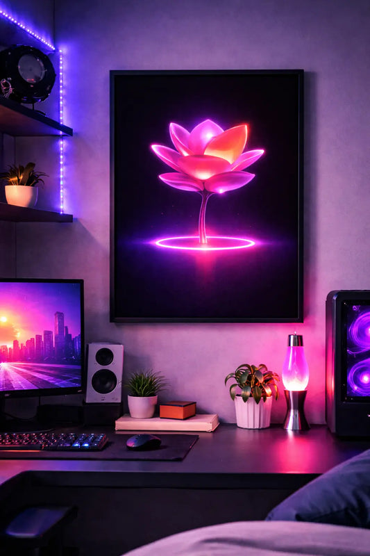 Neon Lotus