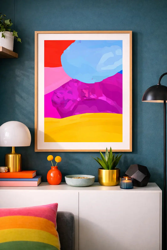 Colorful Abstract Landscape