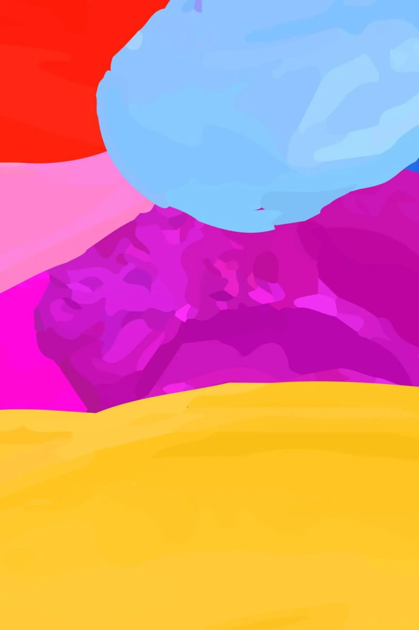 Colorful Abstract Landscape
