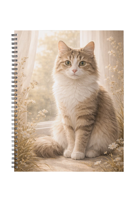 Golden Window Cat