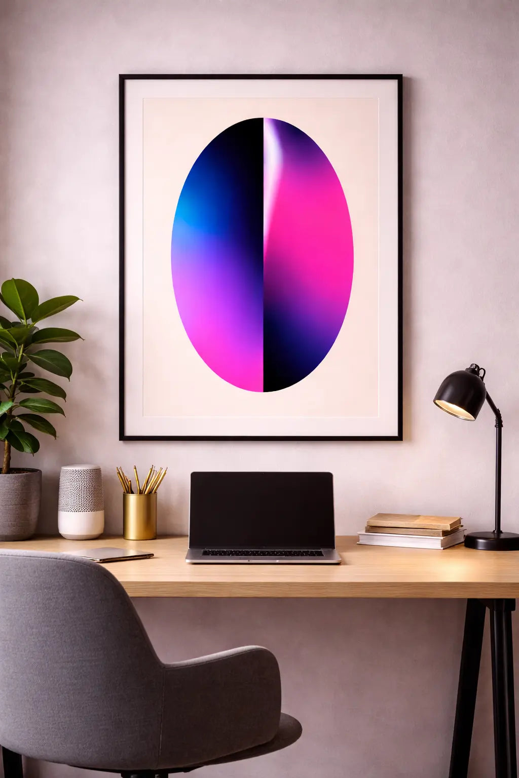 Gradient Oval