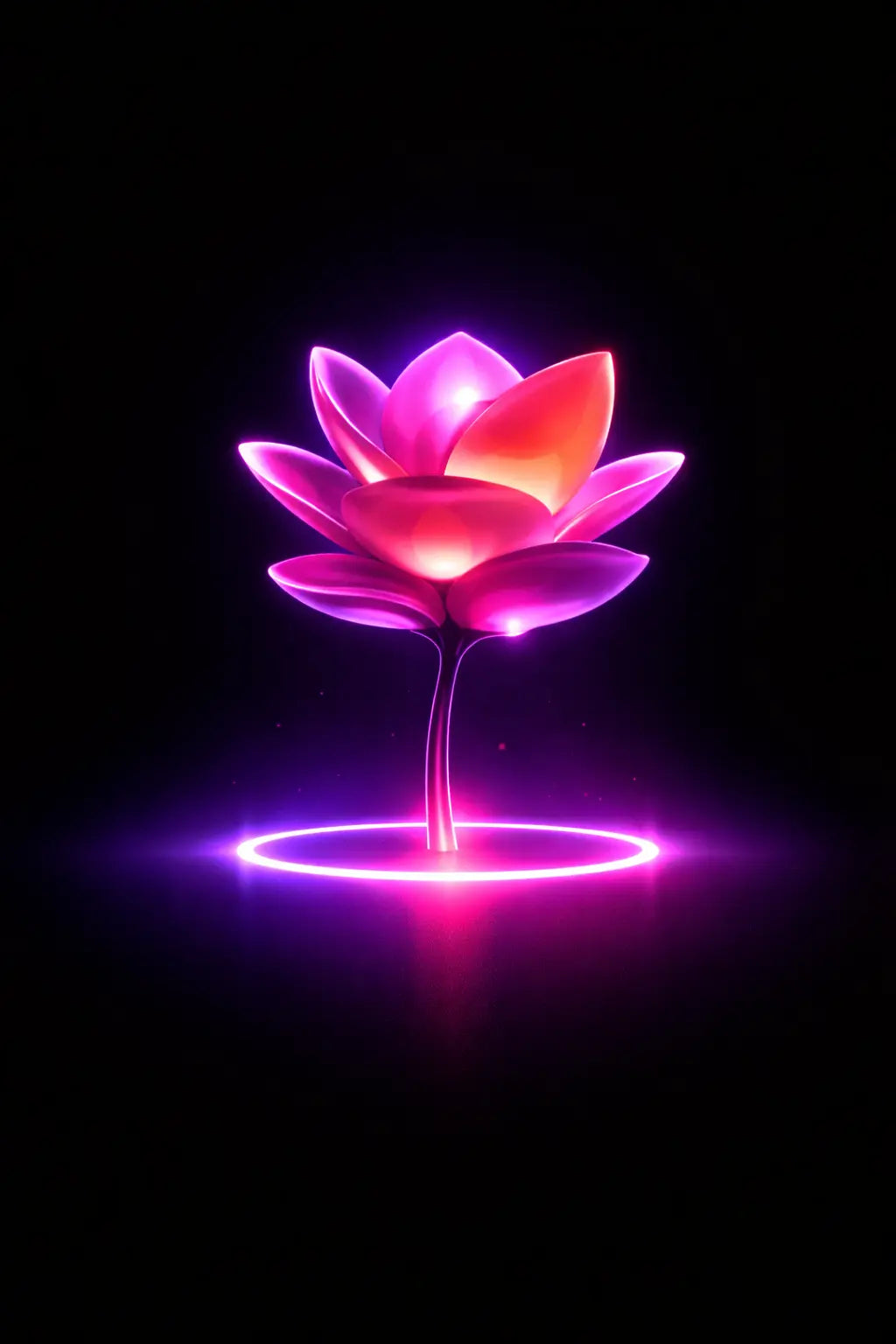 Neon Lotus