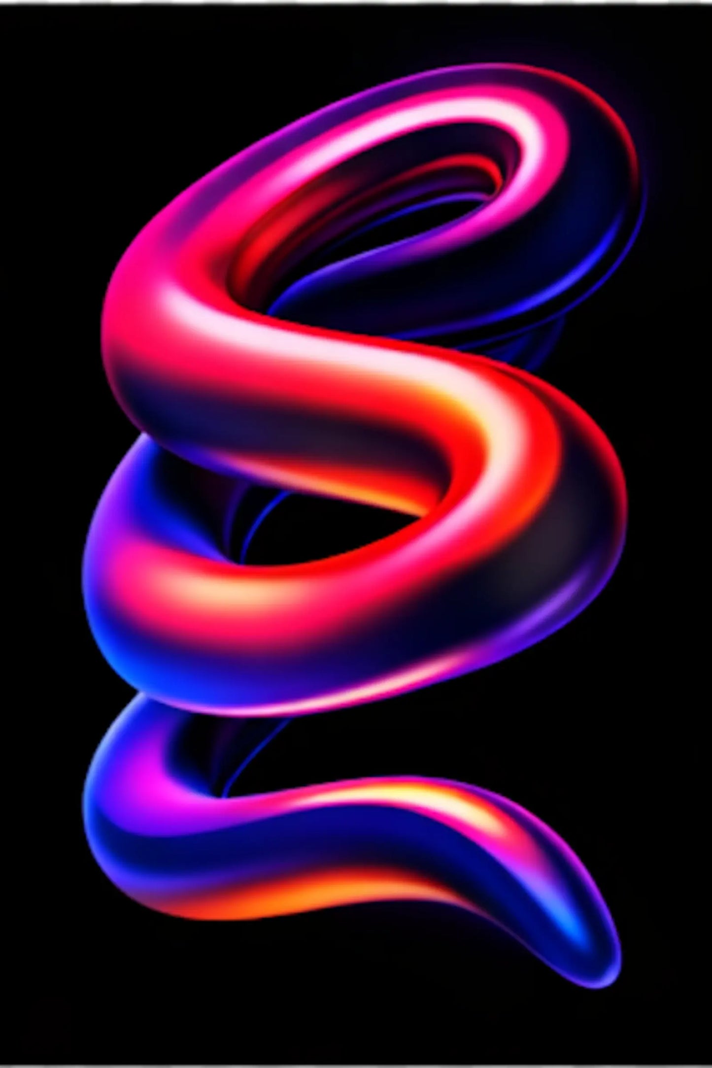 Neon spiral