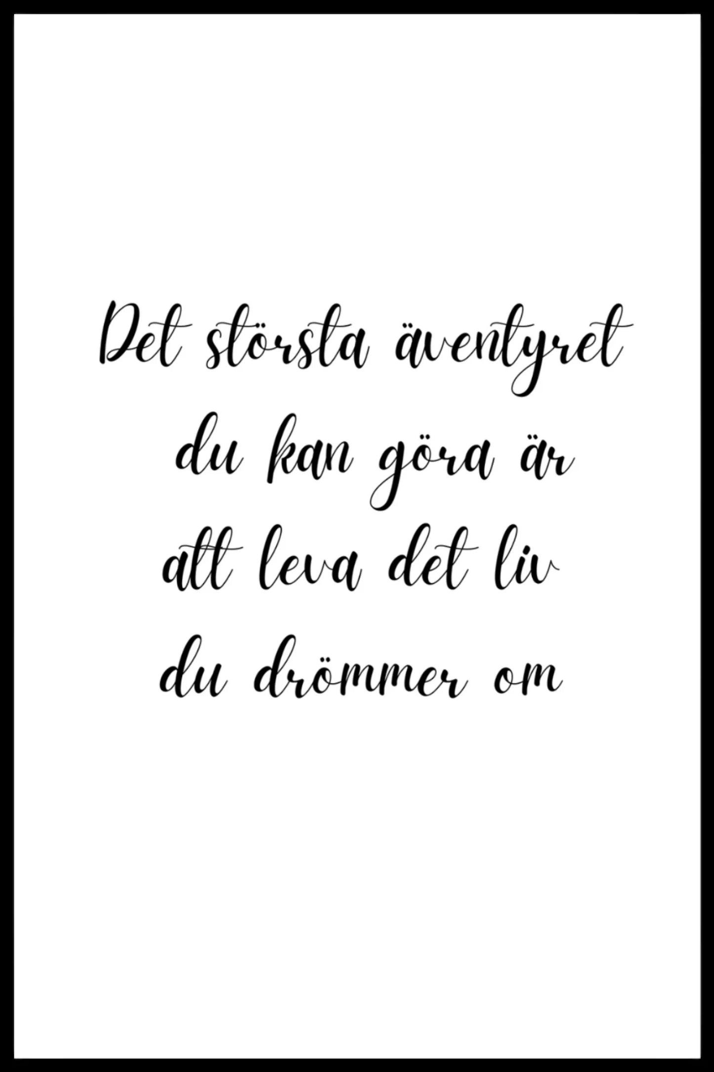 Poster - Det största äventyret