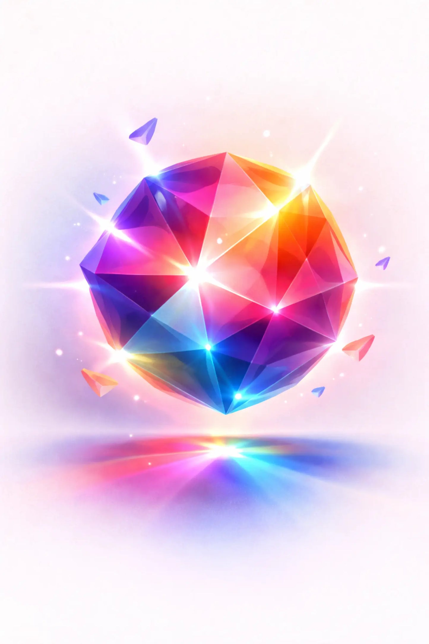 Rainbow crystal
