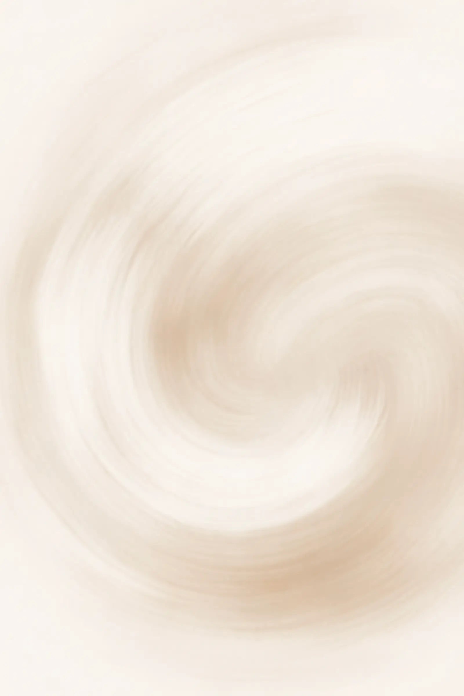 Abstrakt beige poster med mjuka virvlande former och lugn minimalistisk känsla.